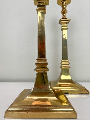 Empire Brass Table Lamps, 1970s, Set of 2-WZZ-1722477