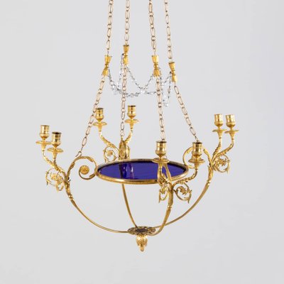 Empire Chandelier Candleholder, Russia, 1810s-VEI-1704683