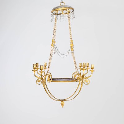 Empire Chandelier Candleholder, Russia, 1810s-VEI-1704683