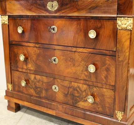 Empire Chest of Drawers in Walnut-UMS-2021053