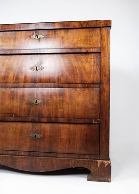 Empire Chest of Drawers with Four Mahogany Drawers, 1840s-UY-1000715