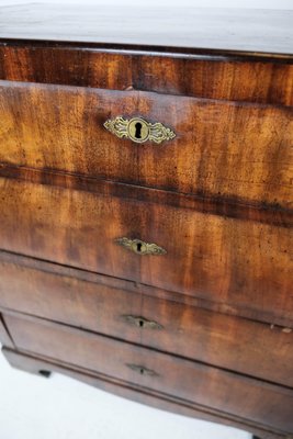 Empire Chest of Drawers with Four Mahogany Drawers, 1840s-UY-1000715