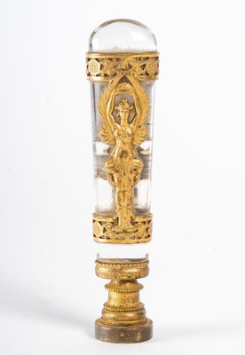 Empire Crystal and Gilt Bronze Seal-WFS-1578927