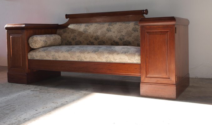 Empire Danish Oak Sofa, 1800s-QNP-2016622