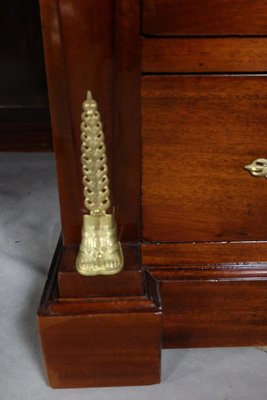 Empire Desk in Wood, 19th Century-WSV-1312222