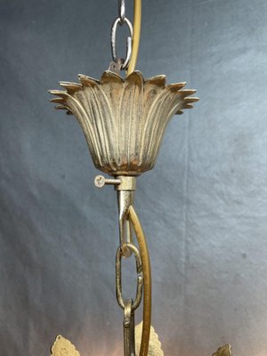 Empire French Brass Chandelier, 1930s-NSG-2036589