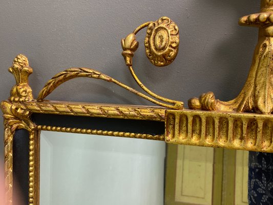 Empire Hand Carved and Guilded Mirror from Spini Firenze, 1960s-WZZ-1812435