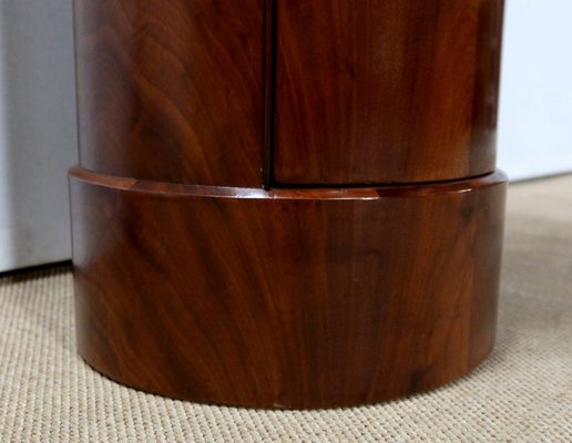 Empire Mahogany Bramble Veneer Stool-RVK-1118525