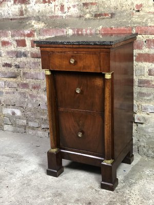 Empire or Restoration Style Storage Cabinet with Detached Columns-RWZ-1092203