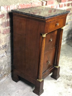 Empire or Restoration Style Storage Cabinet with Detached Columns-RWZ-1092203