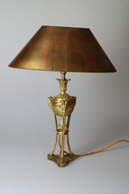 Empire Ormolu Incense Burner Table Lamp-ESB-1376566