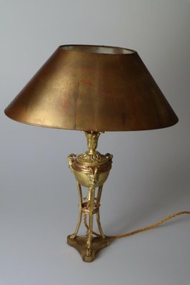 Empire Ormolu Incense Burner Table Lamp-ESB-1376566