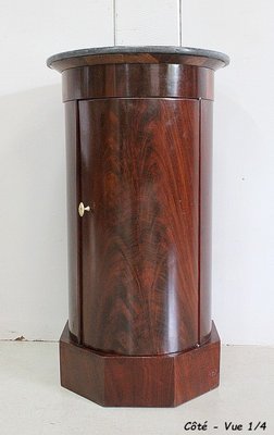 Empire Period Mahogany Burl Veneer Somno Cabinet, 1805-RVK-930892