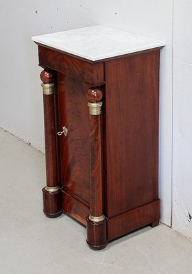 Empire Period Mahogany Veneer Cabinet or Nightstand, 1800s-RVK-904442