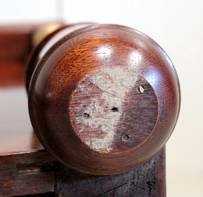 Empire Period Mahogany Veneer Cabinet or Nightstand, 1800s-RVK-904442