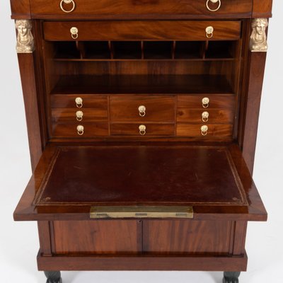 Empire Secretary with Flap, France, 1810s-VEI-1377103