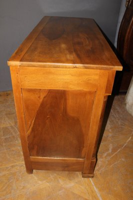 Empire Sideboard with Half Columns in Walnut, 19th Century-BCR-2043330