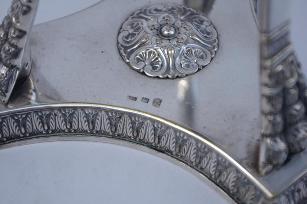 Empire Style Athenienne Shaped Silver Plated Cup, 1870s-CEJ-626772