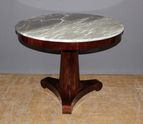 Empire Style Mahogany Side Table-BCR-1286960