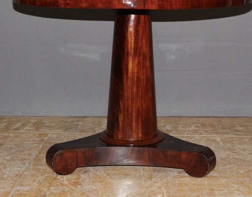 Empire Style Mahogany Side Table-BCR-1286960