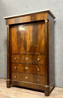 Empire Style Secretary in Mahogany-MWB-1773339