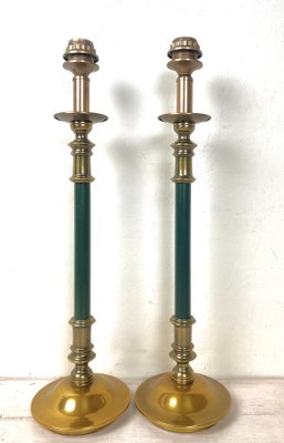 Empire Table Lamps from Kullmann, the Netherlands, 1970s, Set of 2-WZZ-1363908