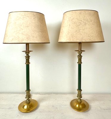 Empire Table Lamps from Kullmann, the Netherlands, 1970s, Set of 2-WZZ-1363908