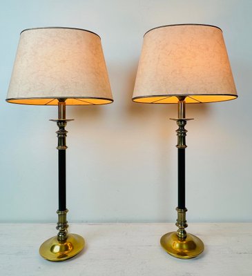 Empire Table Lamps from Kullmann, the Netherlands, 1970s, Set of 2-WZZ-1363908