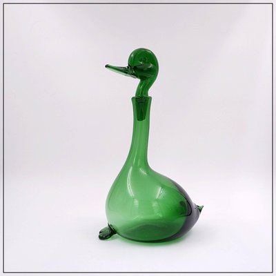 Empoli Verde Duck Decanter by Gio Ponti for Toso Bagnoli-NYF-2019134