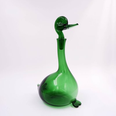 Empoli Verde Duck Decanter by Gio Ponti for Toso Bagnoli-NYF-2019134