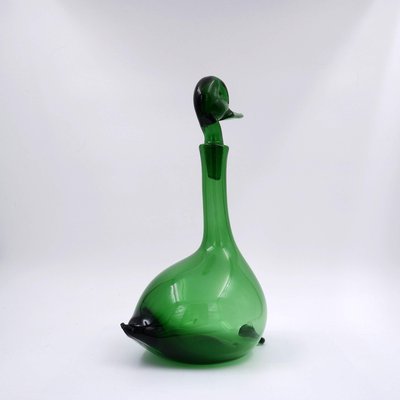 Empoli Verde Duck Decanter by Gio Ponti for Toso Bagnoli-NYF-2019134