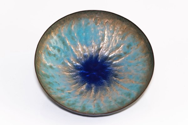 Enamel Bowl by Paolo De Poli, 1960s-LBS-1764626