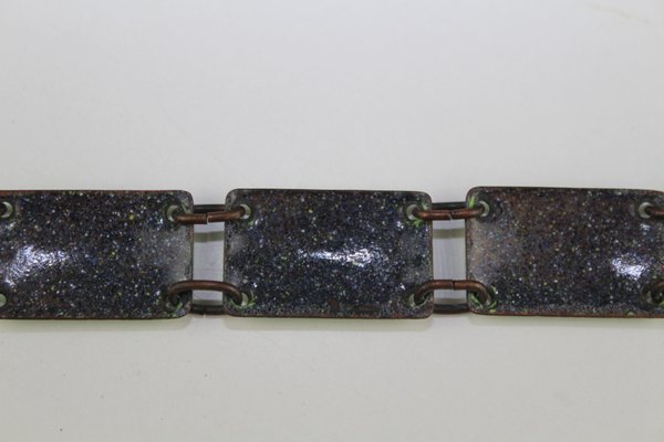 Enamel Bracelet from Atelier Casanova, 1950s-ZWH-786973