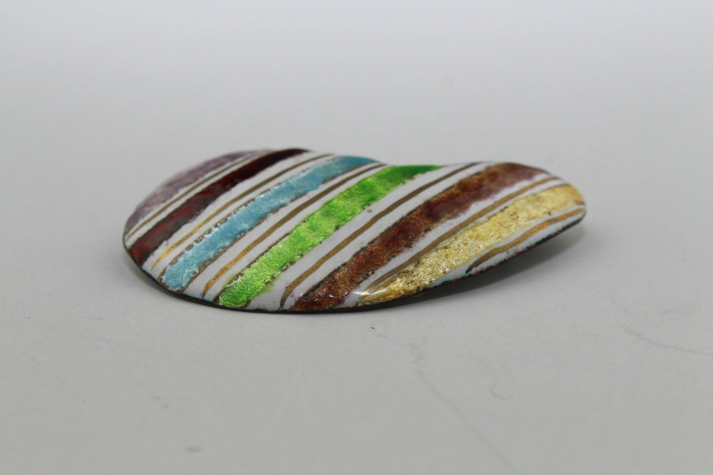 Enamel Brooch from Atelier Casanova, 1950s