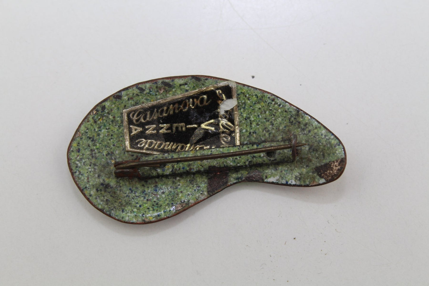 Enamel Brooch from Atelier Casanova, 1950s