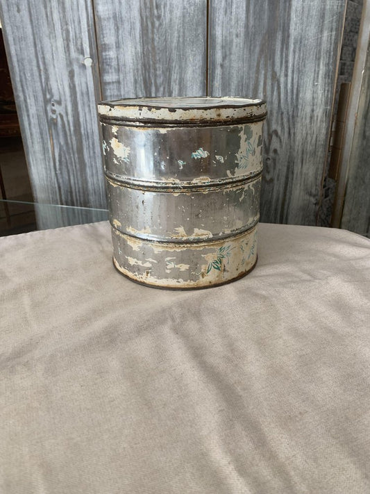 Enamel Flour Container, 1950s