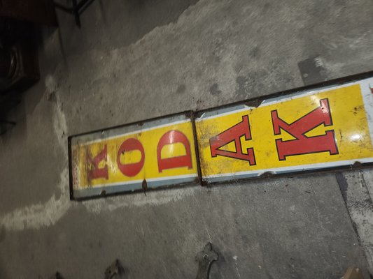 Enamel Kodac Sign, 1920s-HJH-2032012