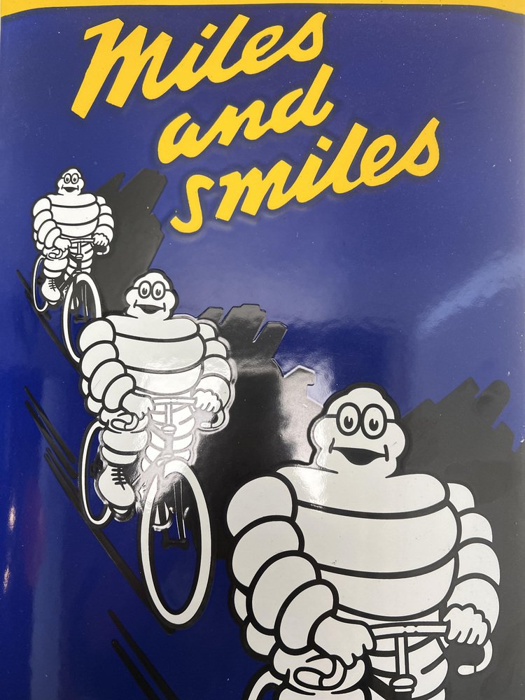 Enamel Sign Michelin Tires, 2000s