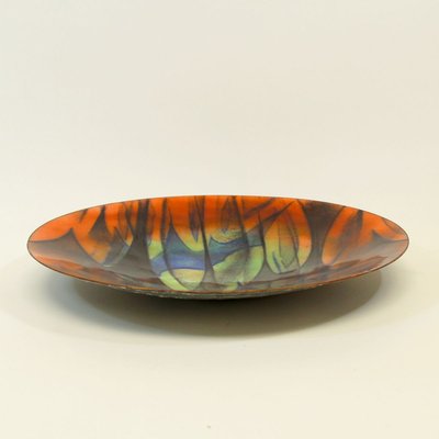 Enameled Copper Plate, 1970s-NE-804146