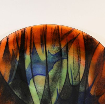 Enameled Copper Plate, 1970s-NE-804146