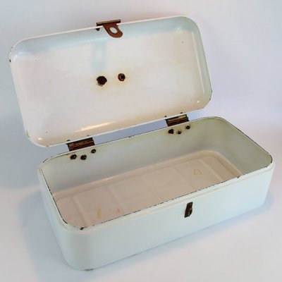 Enameled Iron Baking Box, 1920s-NE-664357