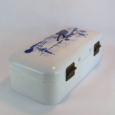 Enameled Iron Baking Box, 1920s-NE-664357