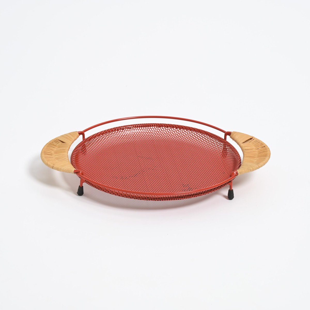 Enameled Metal Tray by Mathieu Matégot, 1950s