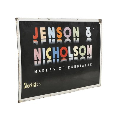 Enameled Sign from Jenson & Nicholson-NQ-1706845