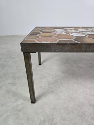 Enameled Stoneware Coffee Table by Roger Capron 1960s-DOA-2041353