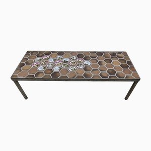 Enameled Stoneware Coffee Table by Roger Capron 1960s-DOA-2041353