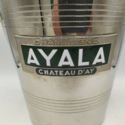 Enamelled Champagne Bucket from Ayala, 1920s-EAD-1784464