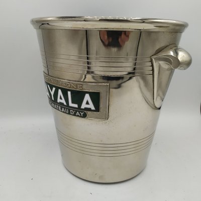 Enamelled Champagne Bucket from Ayala, 1920s-EAD-1784464