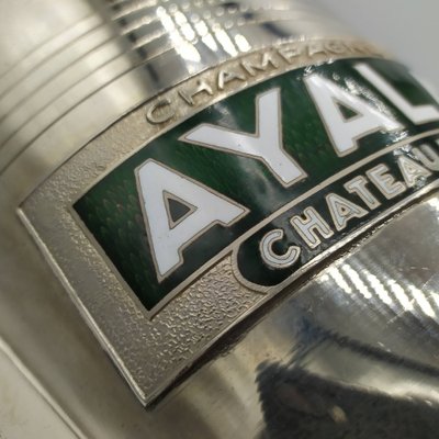 Enamelled Champagne Bucket from Ayala, 1920s-EAD-1784464