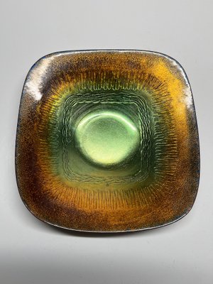 Enamelled Copper Plate by Franco Bastianelli for Laurana, Italy, 1960s-LBS-1787580